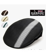 Kangol Black Grey Tropic Match Stripe 504 Cap Size XL - $40.00