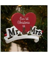 Christmas Shoppe Mr. &amp; Mrs. First Christmas Ornament - $15.83