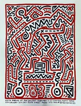 Keith Haring Diversión Galería Giclée sobre Papel Estampado Pop Art - £335.52 GBP