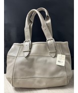 Cole Haan Platinum Village Unit Pebbled Leather Tote Bag With Dust Bag M... - $1,505.15 MXN