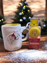 Rae Dunn Winnie the Pooh Coffee Mug &amp;Crème Macaron Lip Balm Gift Set - $32.99