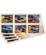 Hot Wheels High Speed Favor Stickers Birthday Party Favors 24 Per Packag... - €2,35 EUR