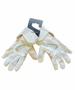 NEW Nike HyperDiamond Select Batting Gloves Softball White Silver Women&#39;... - €34,58 EUR