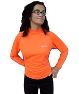 Women&#39;s Bright Orange Long Sleeve Rash Guard-Quick-Dry, UPF50+ Sizes: Sm... - £17.20 GBP
