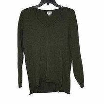 J. Crew Wool Blend Long Sleeve V-Neck Hi-Low Hem Pullover Sweater Small Women - $15.31