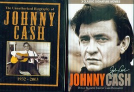 Johnny Cash: Bio &amp; Jesse Hallum- Five Minutes- Galloway House- New 2 Dvd - £47.41 GBP