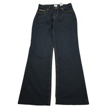 Calvin Klein Pants Womens 4 Black Mid Rise 5 Pocket Design Bootcut Leg J... - $29.68