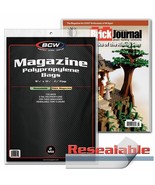 3 packs of 100 (300) BCW 8 ⅞&quot; x 11 ⅛&quot; + 1 ½&quot; Flap Resealable Thick Magaz... - €26,92 EUR