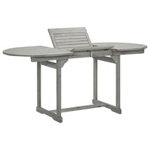  Garden Table Grey with grey wash finish Solid acacia wood - $7,026.37 MXN