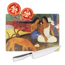 Arearea Paul Gauguin : Gift Cutting Board Famous Oil Painting Art Artist Painter - £23.17 GBP