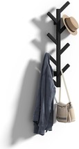 Bmosu Wall Mounted Coat Rack Coat Tree Hat Tree On The Wall With 8 Hooks... - £26.23 GBP