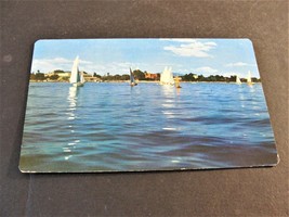 Regattas, Chapala Jal, Mexico -Postmarked 1968 Postcard.  - £5.43 GBP