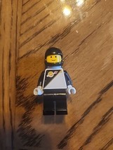 Lego Minifigure Black And White Space Guy With Tanks And Helmet Vintage  - £8.11 GBP