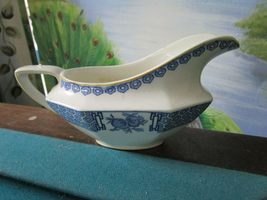 Gravy Boat Creamer Booth Old Willow Pastoral Davenport Geneva Compatible with Jo - £27.89 GBP