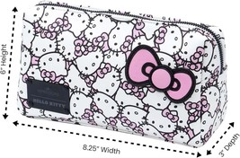 Impressions Vanity Hello Kitty Cosmetic Pouch with Waterproof Faux Leather Zippe - £38.71 GBP