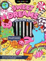 Kaleidoscope Sweet Dreams Coloring Kit Coloring, Book, Stickers, Scented... - £12.68 GBP