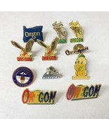 Oregon Pins LOT 11 Eagle Pride Rainbow 1996 Winter Organization Olympics... - $677.23 MXN