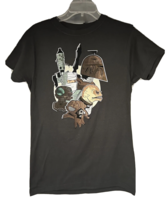 TeeFury Star Wars Movie Hunters for Hire Boba Fett Gray Graphic T-Shirt ... - £7.62 GBP