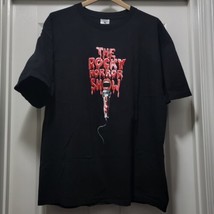 VTG The Rocky Horror Show Live Black Graphic Shirt Movie Musical Mens XL... - £59.97 GBP