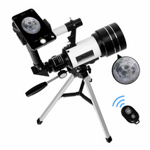 300Mm Astronomical Telescope 150X With Phone Adapter Barlow Lens For Kid... - £63.62 GBP