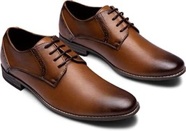 Vostey Men&#39;s Dress Shoes, Oxford Shoes, Classic Lace Up Derby Shoes - Size: 10 - £26.40 GBP