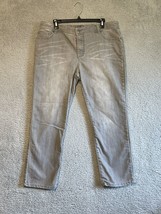 ADDITIONS by Chico&#39;s Size 2.5 Gray Stretch Ankle Jeans - £8.71 GBP