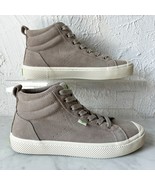 Cariuma OCA High Cloud Grey Suede Lace Up Sneaker - Women&#39;s Size 8.5/Men... - $1,049.50 MXN