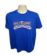 2017 Under Armour Baltimore Running Festival Mens Large Blue Jersey - $27.50