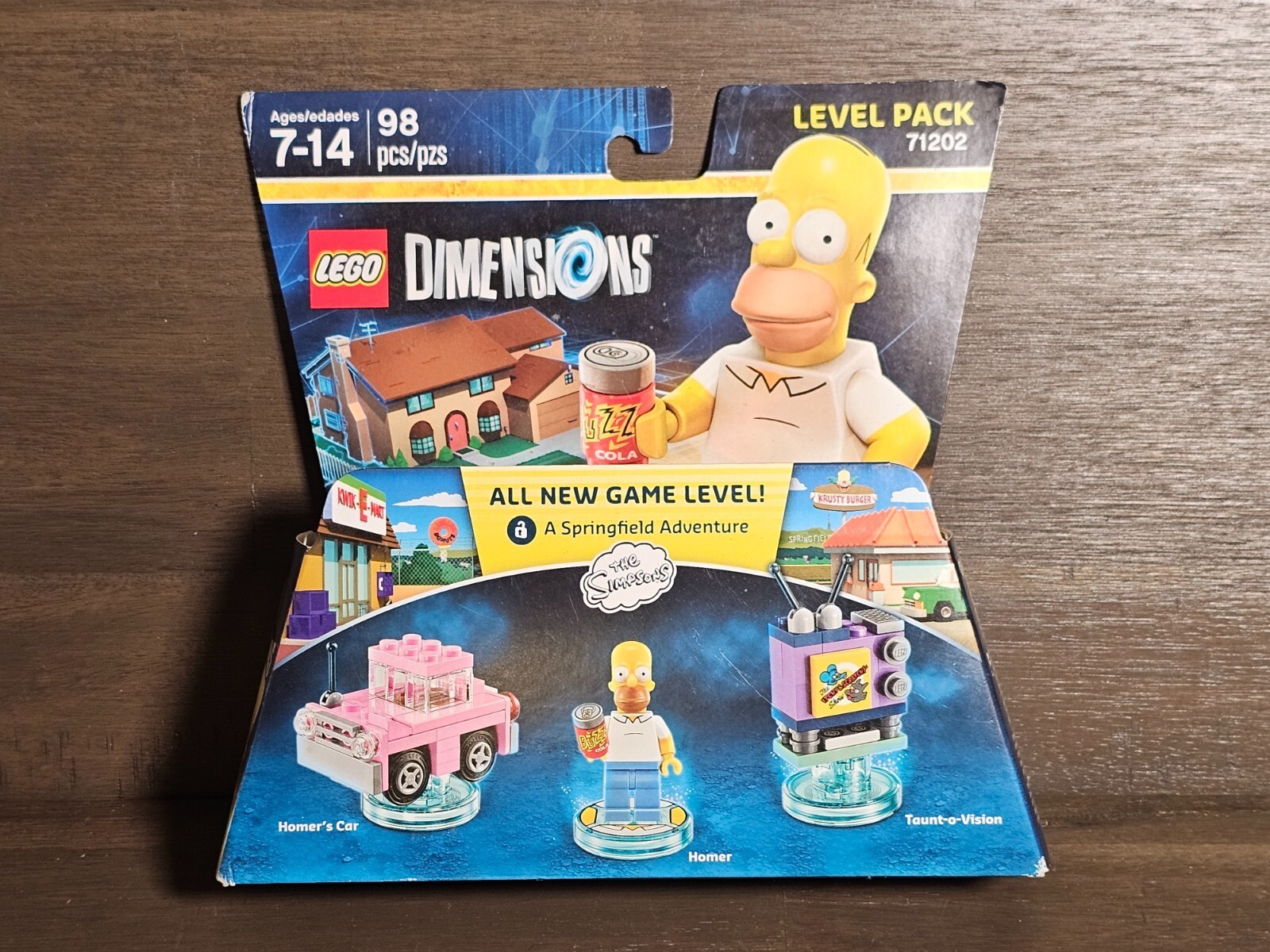 LEGO Dimensions Level Pack 71202 The Simpsons Homer BRAND NEW SEALED BOX - $14.80