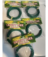 Lot of 5 packages safely link , cannon fuse.visco green 200 feet free sh... - $67.73 CAD