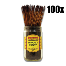 100x Wild Berry Sparkle Berry Incense Sticks ( 100 Sticks Per Pack ) Wildberry - $18.77