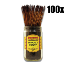 100x Wild Berry Sparkle Berry Incense Sticks ( 100 Sticks Per Pack ) Wil... - $18.01