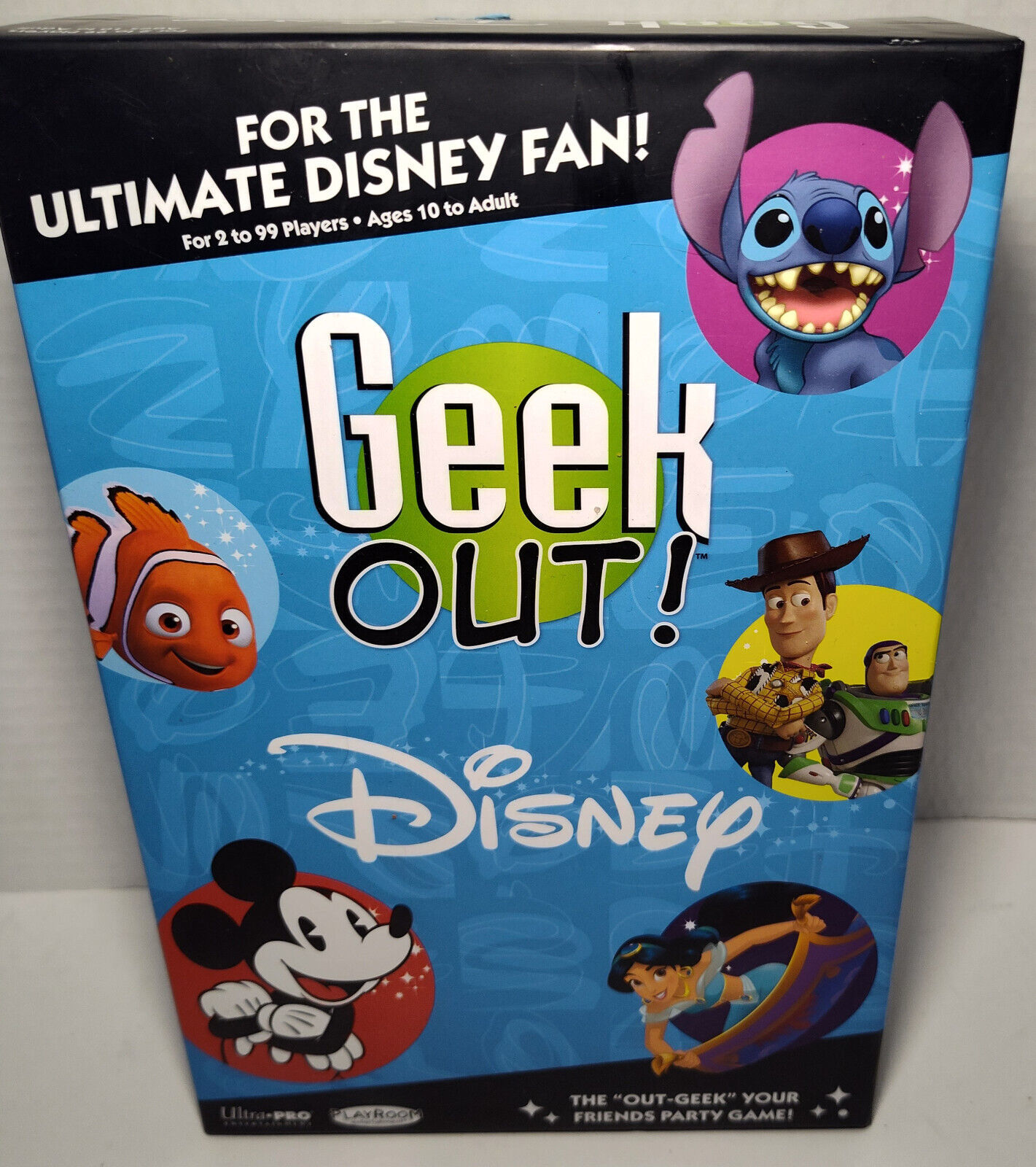 Geek Out! Disney Trivia Party Game Mickey Mouse Toy Story Lilo &amp; Stitch ... - $9.90