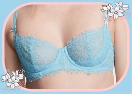 38D So Sky Blue Wicked Dream Angels Uplift Push Up Wo Pad Victorias Secret Uw Bra - £31.63 GBP