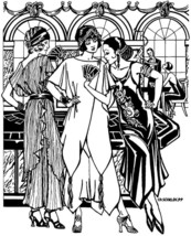 Folkwear Flapper Monte Carlo Dress 1920s #264 Sewing Pattern Only - folkwear264 - £18.92 GBP