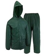 Blue Mountain BM44100/2XL 2 pc. PVC Rainsuit Green Medium - $64.20 CAD