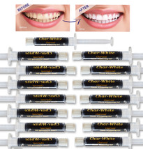 Natural Teeth Whitening Activated Charcoal Gel - Mint Flavor - Fresh Teeth White - £14.94 GBP