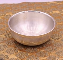 Handmade pure 999 fine silver bowl, excellent silver utensils from india... - £166.36 GBP