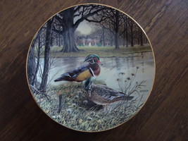 The Wood Duck 1987 Limited Edition Bart Jerner Collector Plate No. 5869A - £15.98 GBP