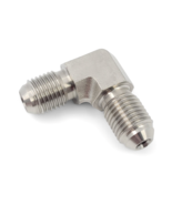 3AN to 3AN Fitting - 90 Degree Male Union Elbow Flare Adapter (Steel) - ... - $13.65