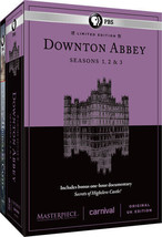 Masterpiece: Downton Abbey Season 1, 2 &amp; 3 Limited Edition DVD Set - £7.90 GBP