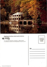 North Carolina Montreat Conference Center Lake Susan in Autumn Vintage Postcard - £7.51 GBP