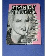 CYNDI LAUPER BUBBLE GUM PACK VINTAGE 1985 SEALED - $27.41 CAD