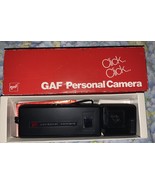 1970&#39;s Vintage GAF 110 Personal Pocket Camera with Original Book &amp; Box U... - £4.65 GBP