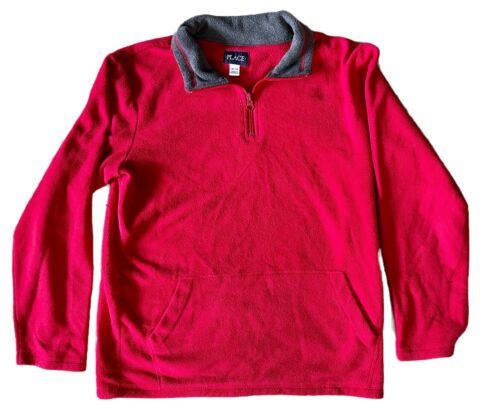 Children’s Place Fleece Jacket - Red  (Boys) - $9.03