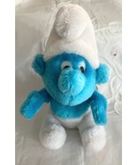 Plush 1980 Smurf 8” Stuffed Animal Peyo Wallace Berrie &amp; Co Made in Korea - $12.17 CAD