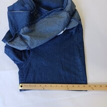 White Stag Stretch Women's Blue Mini Denim Skort Measured Waist 34" image 5