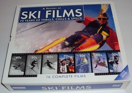 A History of Ski Films 70 Years 16 Complete Films 15 Disc DVD Box Set NEW - £33.73 GBP