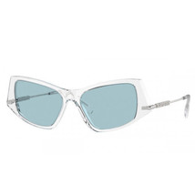 BURBERRY BE4408 302480 Transparent/Light Azure 52-16-140 Sunglasses New ... - $140.98