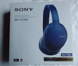 Sony Noise Cancelling Wireless WH-CH710N Bluetooth Headset with Mic Headphones - £98.37 GBP